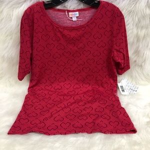 Women’s LulaRoe Heart Tee